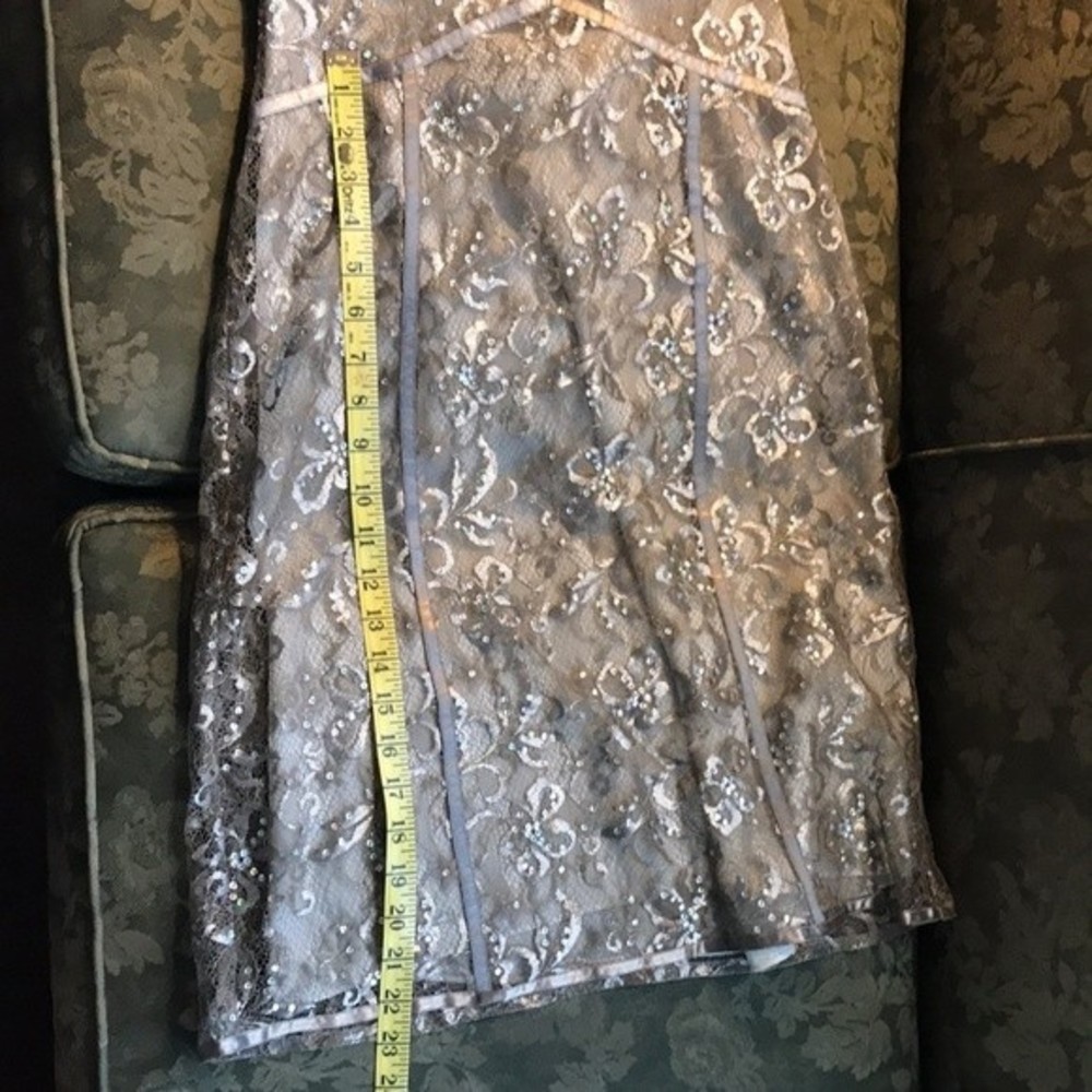Express Lace Sequin Halter Dress NWT - Picture 4 of 4